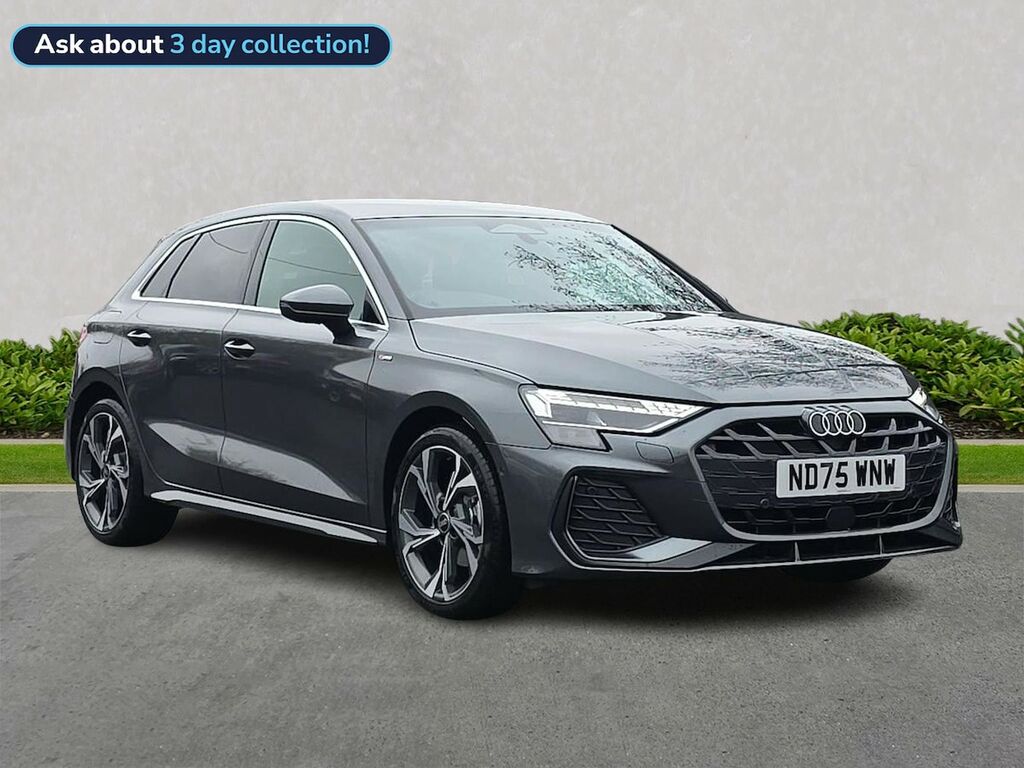 Audi A3 1.5 Tfsi 150 S Line ND75WNW Grey