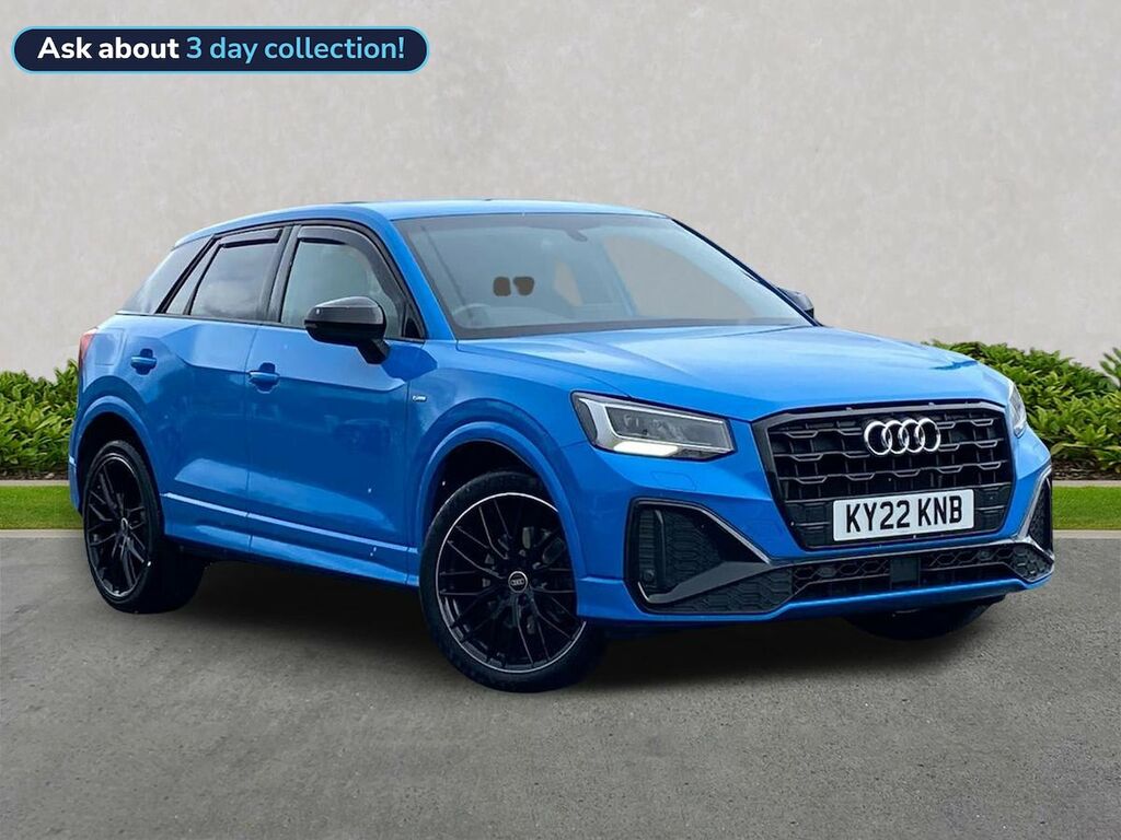 Audi Q2 35 Tfsi Black Edition S Tronic Blue