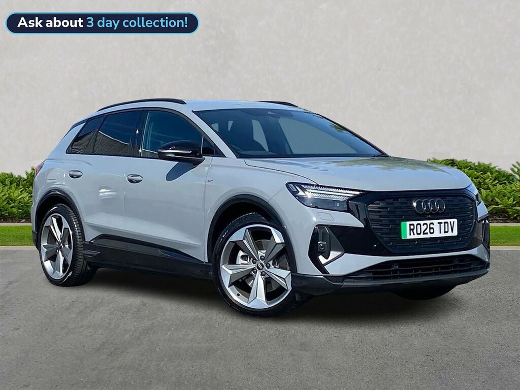 Audi Q4 E Tron 210Kw 45 82Kwh Black Edition RO26TDV Grey