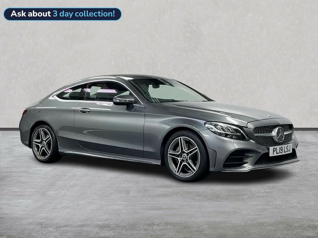Mercedes-Benz C Class 1.5 C200 Mhev Amg Line Coupe G-tronic Grey