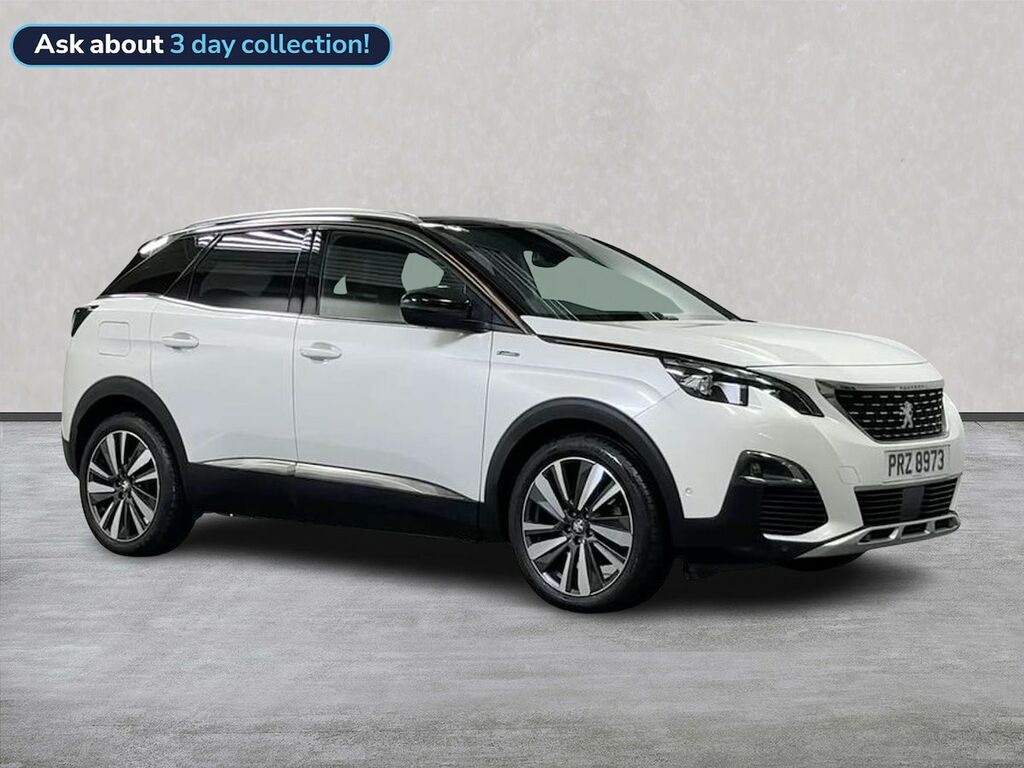 Peugeot 3008 1.6 Puretech Gt Line Premium Suv Eat Eu White