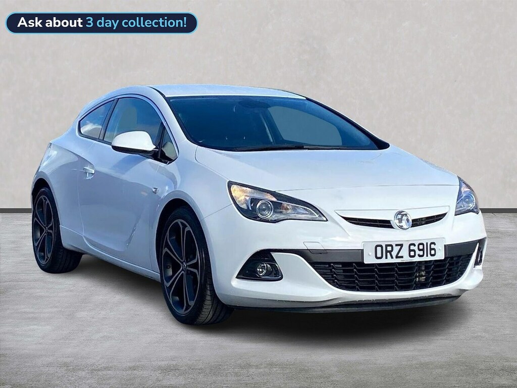 Vauxhall Astra GTC Vauxhall Astra Gtc Limited Ed Turb White