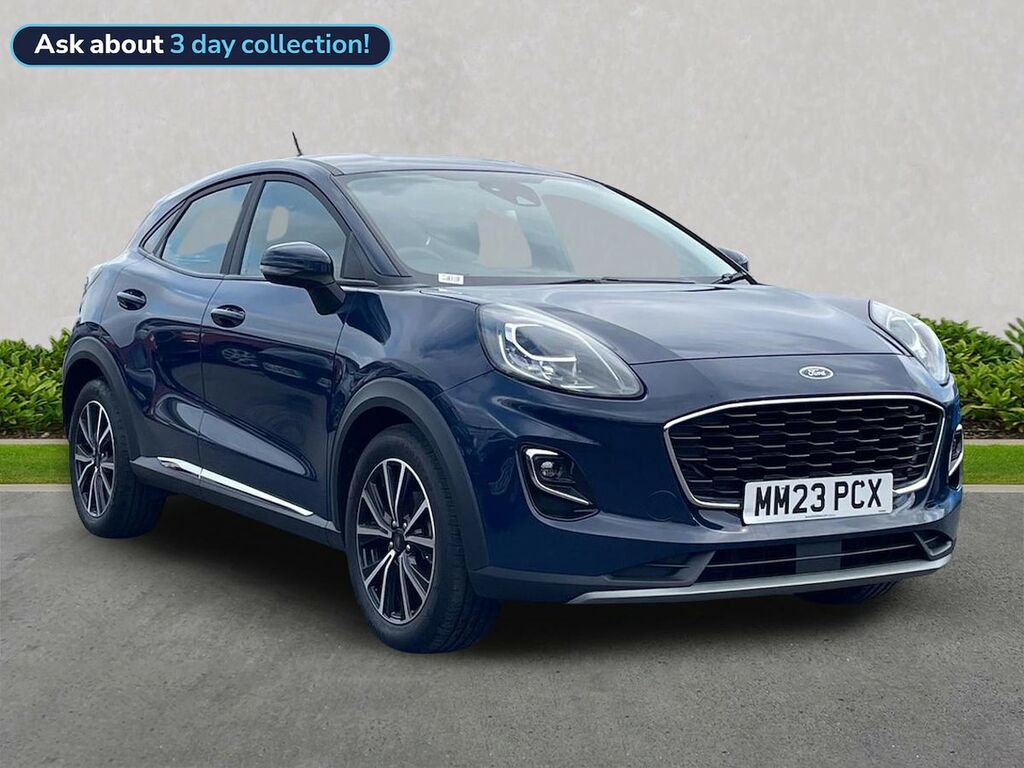 Ford Puma 1.0T Ecoboost Mhev Titanium Suv Hybrid Blue