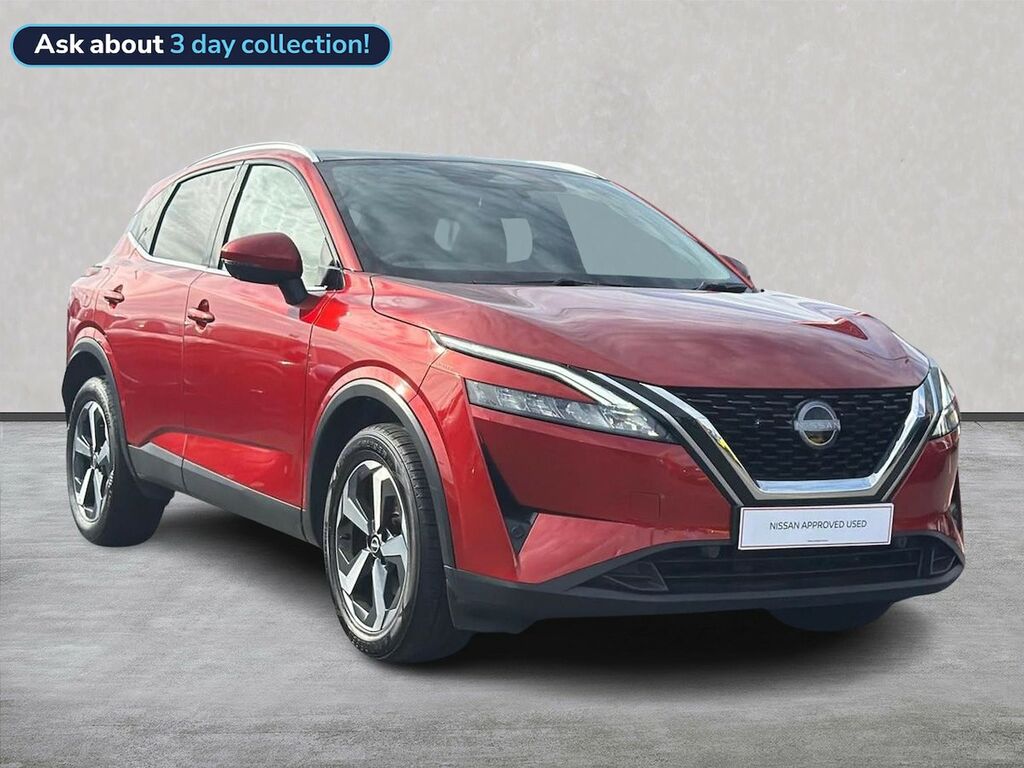 Nissan Qashqai 1.3 Dig-t Mhev N-connecta Suv Hybrid Ma Red