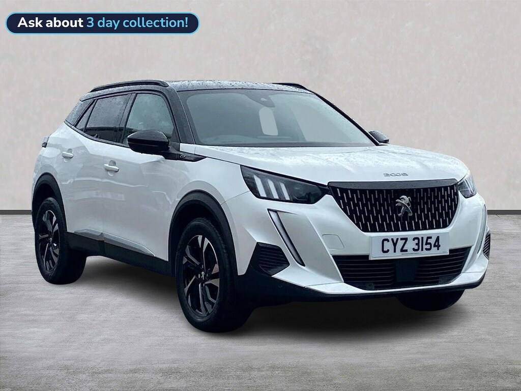 Peugeot 2008 1.2 Puretech Gt Suv Euro 6 Ss White