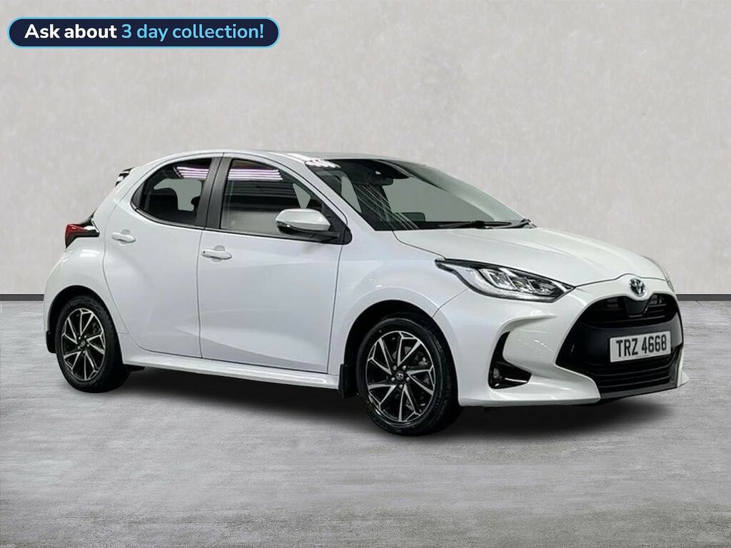 Toyota Yaris 1.5 Vvt-h Design Hatchback Hybrid E-cvt White