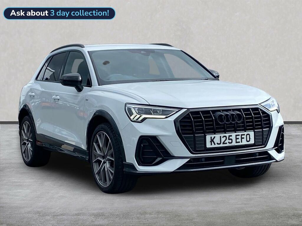 Audi Q3 1.5 Tfsi Cod 35 Black Edition Suv S Tro KJ25EFO White