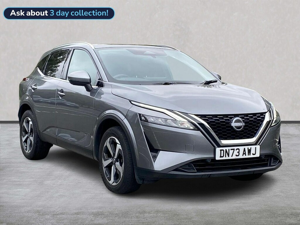 Nissan Qashqai 1.3 Dig-t Mhev N-connecta Suv Hybrid Ma Grey