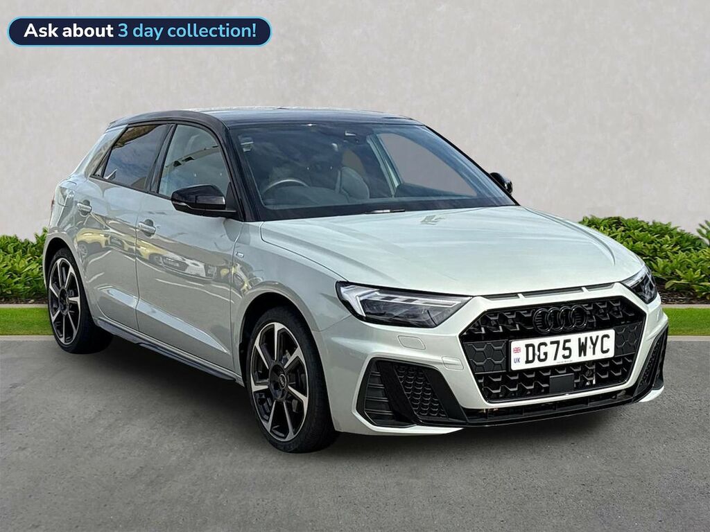 Audi A1 1.5 Tfsi 35 Black Edition Sportback S T Silver