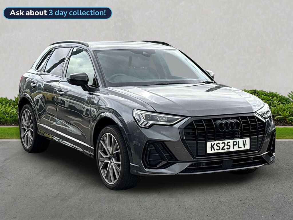Audi Q3 1.5 Tfsi Cod 35 Black Edition Suv S Tro Grey