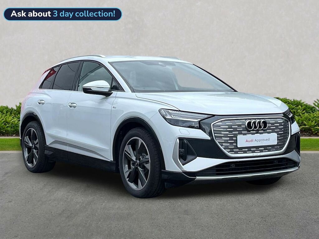 Audi Q4 E Tron 210Kw 45 82Kwh S Line Leathertech Pack White