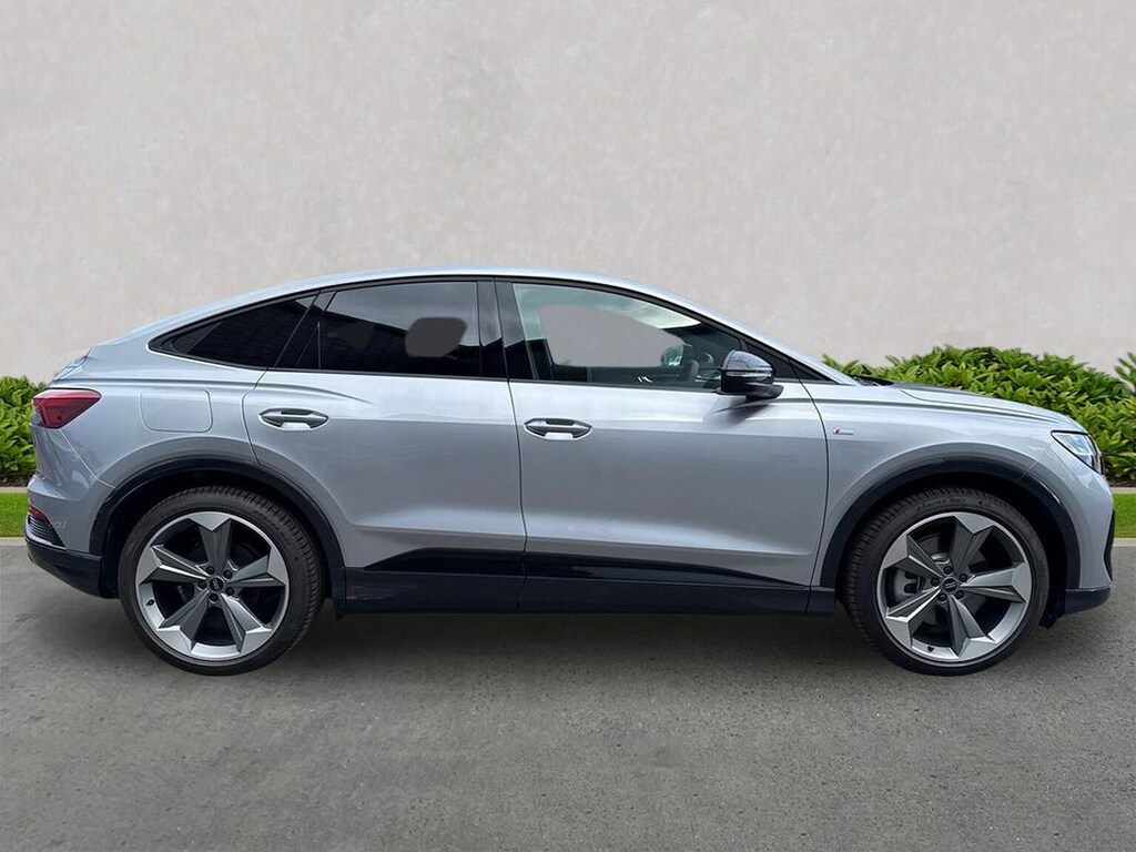 Audi Q4 E Tron 210Kw 45 82Kwh Black Edition Tech Pack SB26PZV Silver #3