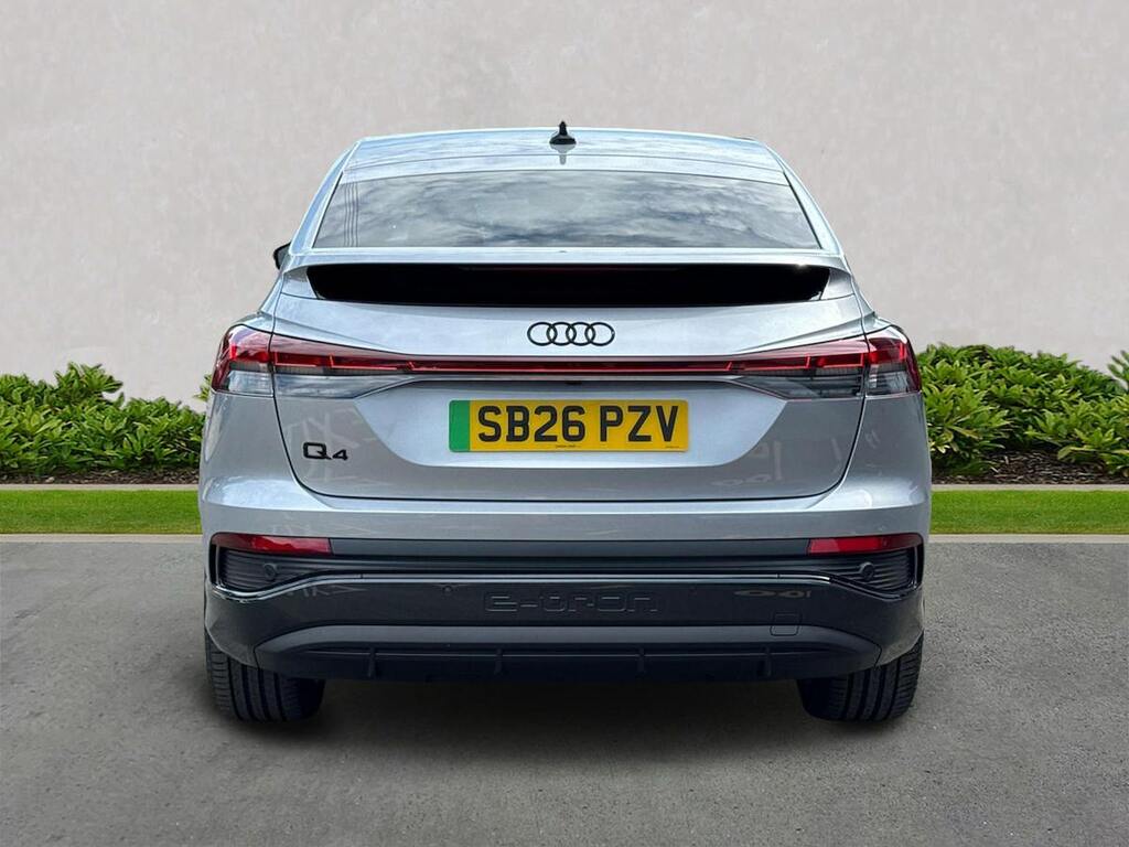 Audi Q4 E Tron 210Kw 45 82Kwh Black Edition Tech Pack SB26PZV Silver #4