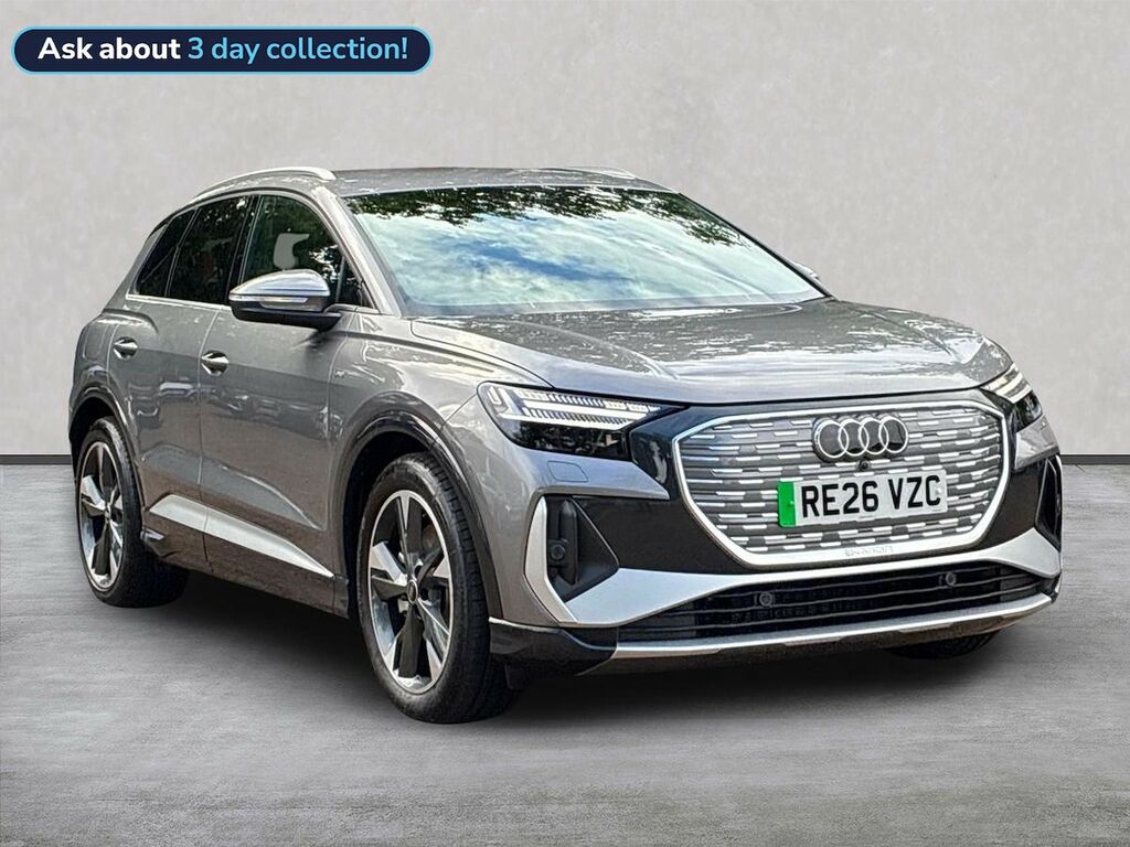 Audi Q4 E Tron 210Kw 45 82Kwh S Line Leather Grey