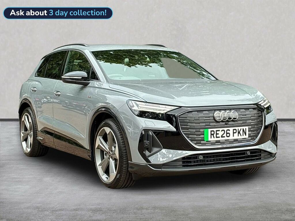 Audi Q4 E Tron 210Kw 45 82Kwh Black Edition Grey