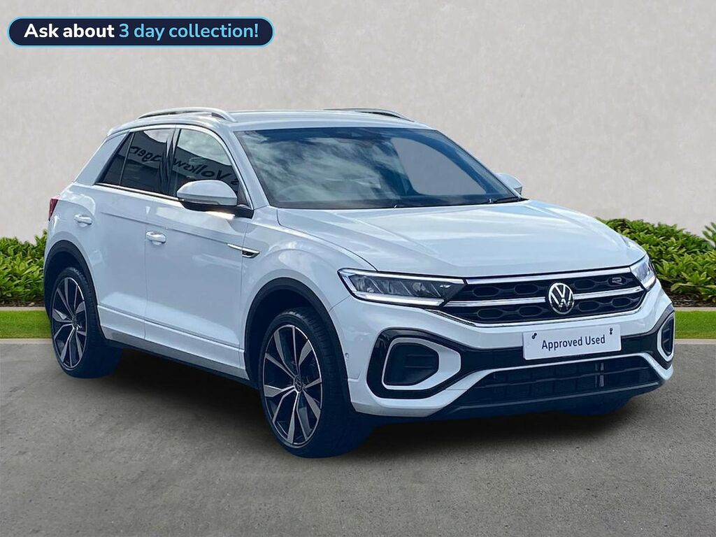 Volkswagen T-Roc 1.5 Tsi R-line Dsg White