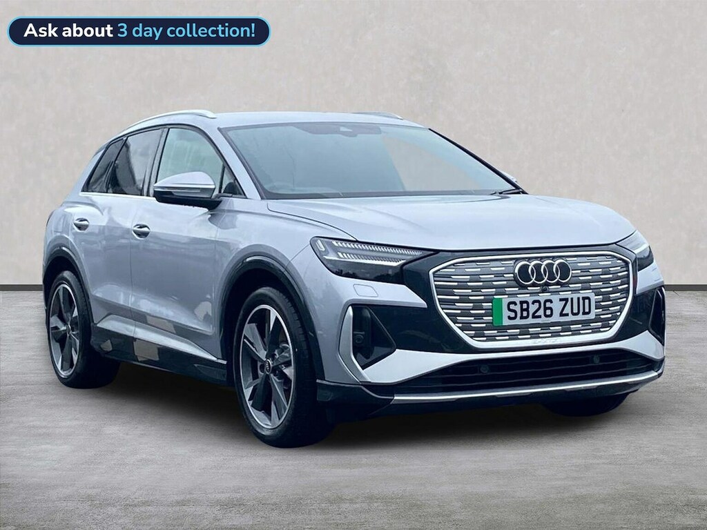Audi Q4 E Tron 45 S Line Suv Quattro 82Kwh 286 Silver