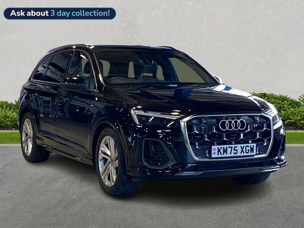Audi Q7 3.0 Tdi Quattro 286 S Line Tiptronic Black