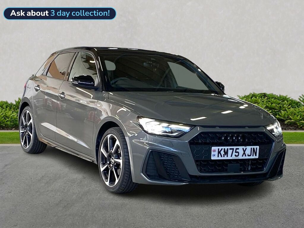 Audi A1 35 Tfsi Black Edition S Tronic KM75XJN Grey
