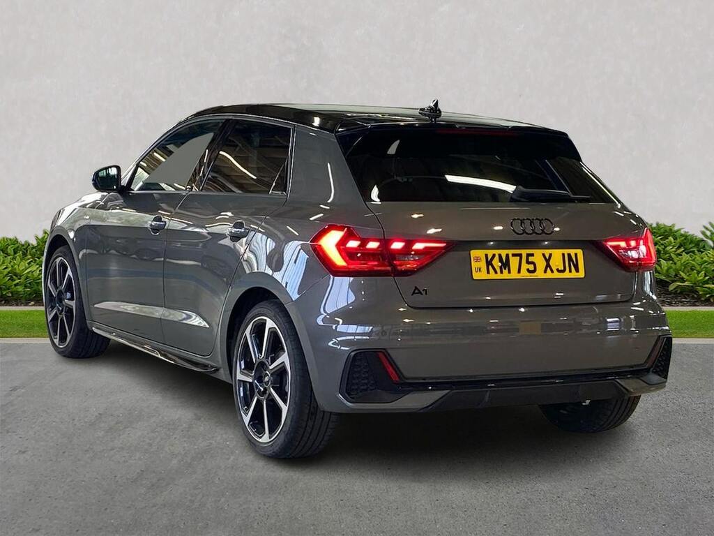 Audi A1 35 Tfsi Black Edition S Tronic KM75XJN Grey #2