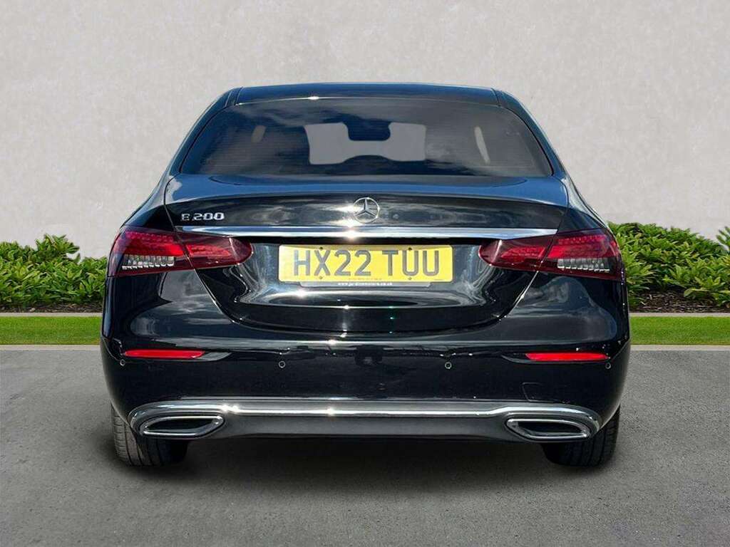 Mercedes-Benz E Class E200 Sport 9G-tronic HX22TUU Black #4