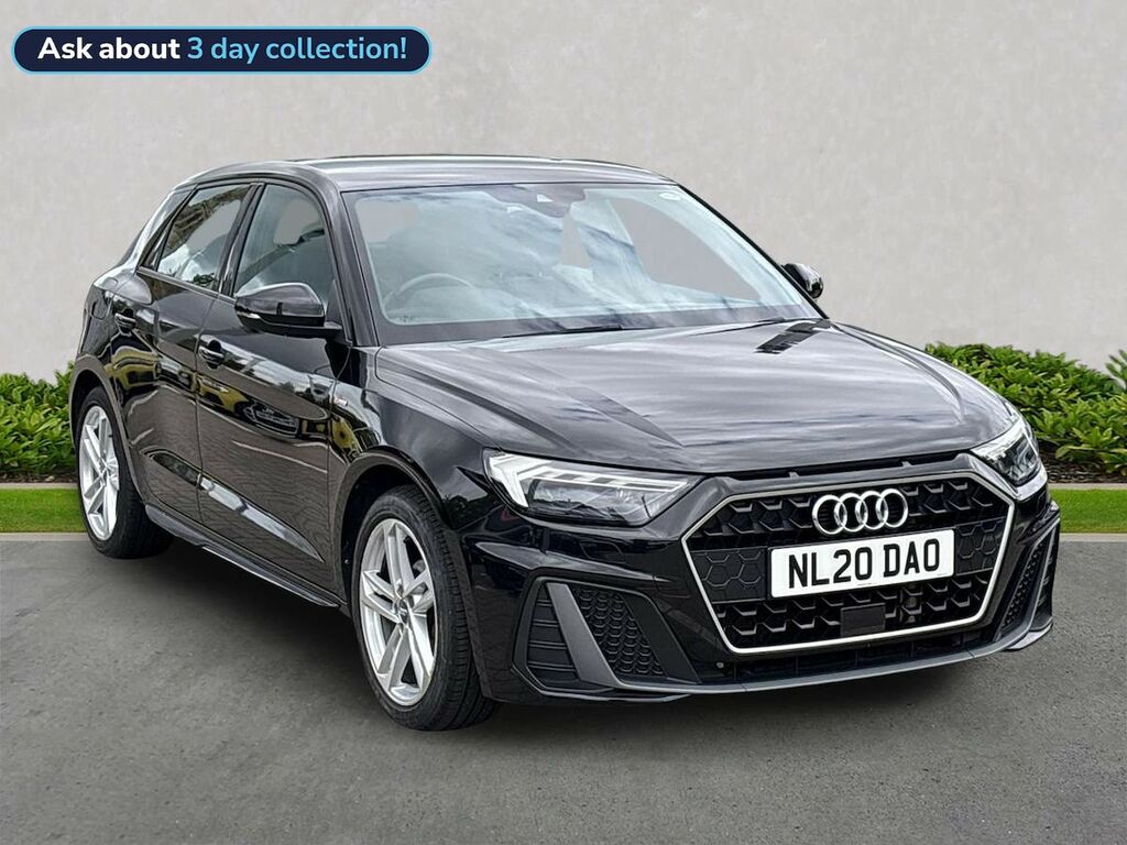 Audi A1 25 Tfsi S Line NL20DAO Black