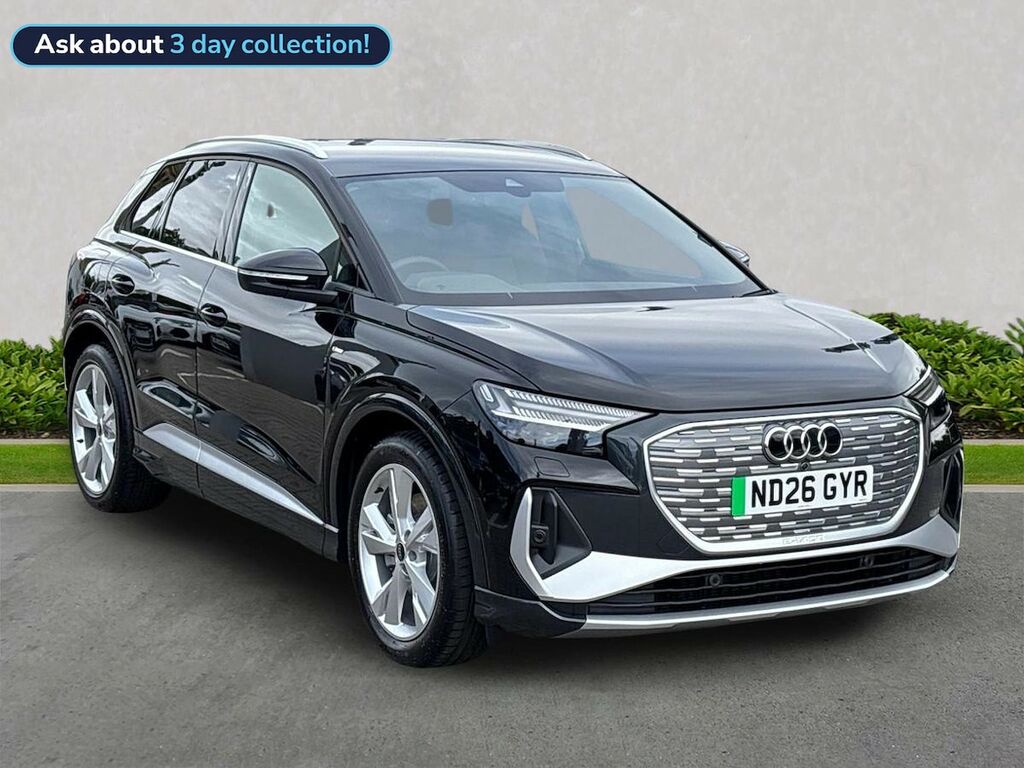 Audi Q4 E Tron 45 S Line Suv 82Kwh 286 Ps Black