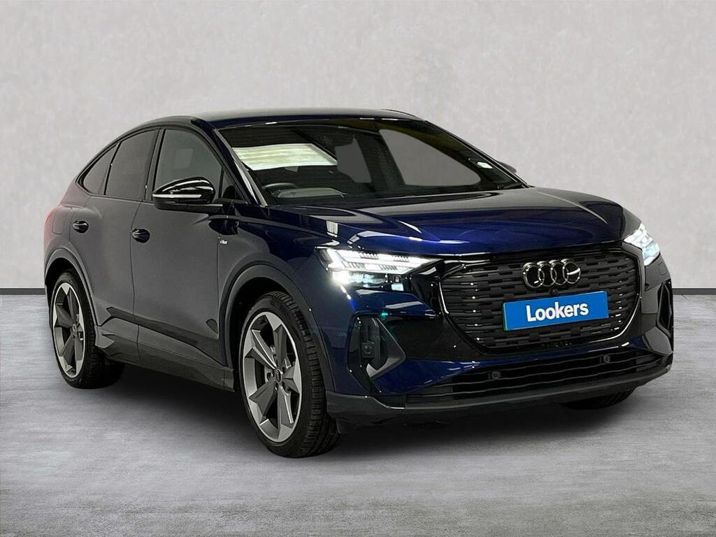 Audi Q4 E Tron 210Kw 45 Qtro 82Kwh Black Ed Tech Pack KT25FYK Blue