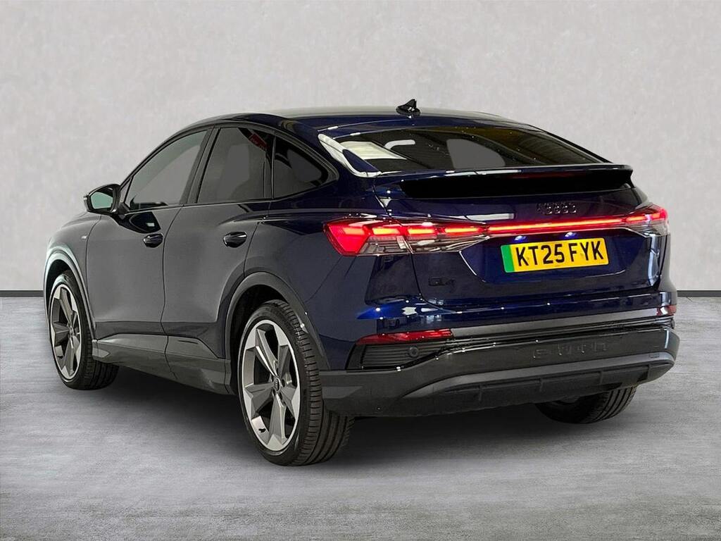 Audi Q4 E Tron 210Kw 45 Qtro 82Kwh Black Ed Tech Pack KT25FYK Blue #2
