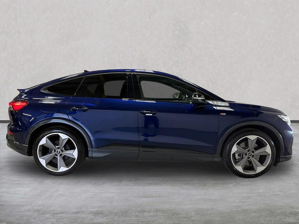 Audi Q4 E Tron 210Kw 45 Qtro 82Kwh Black Ed Tech Pack KT25FYK Blue #3