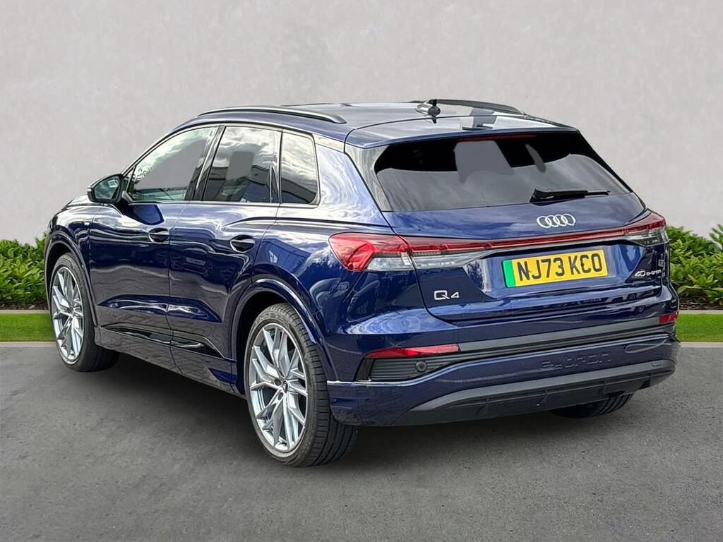 Audi Q4 E Tron 150Kw 40 82.77Kwh Edition 1 NJ73KCO Blue #2