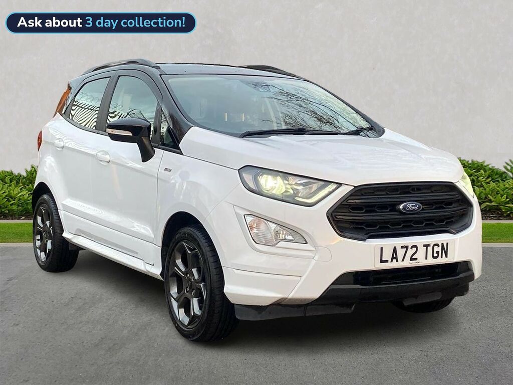 Ford Ecosport 1.0T Ecoboost Gpf St-line Suv Eu White
