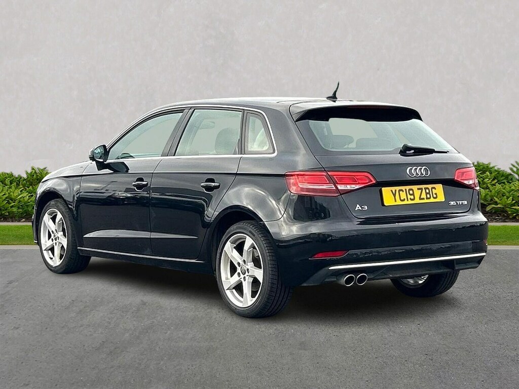 Audi A3 35 Tfsi Sport YC19ZBG Black #2
