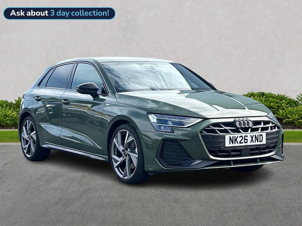 Audi A3 2.0 Tdi 150 Black Edition S Tronic Green