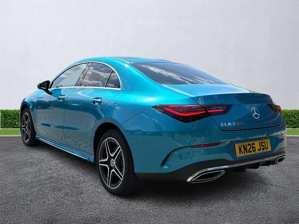 Mercedes-Benz CLA Class Cla 250E Amg Line Executive Tip KN26JSU Blue #2