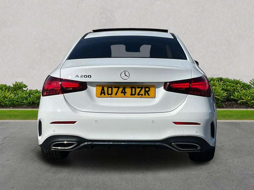 Mercedes-Benz A Class A200 Amg Line Premium Plus AO74DZR White #4