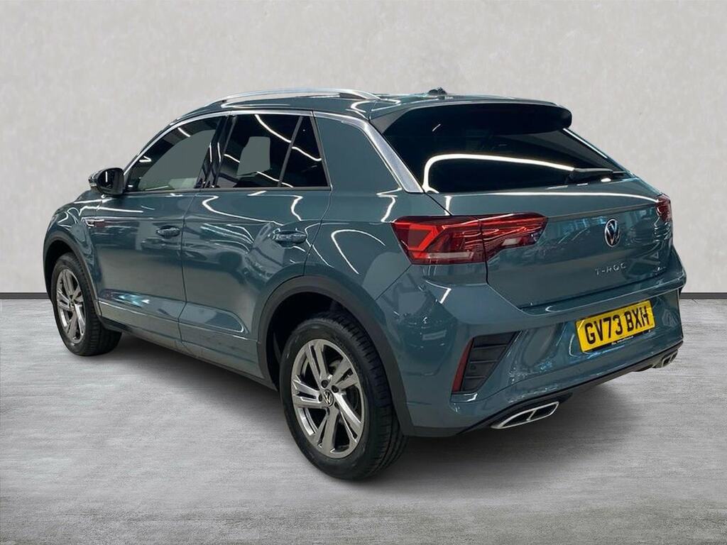 Volkswagen T-Roc 2.0 Tsi 4Motion R-line Dsg Blue #2