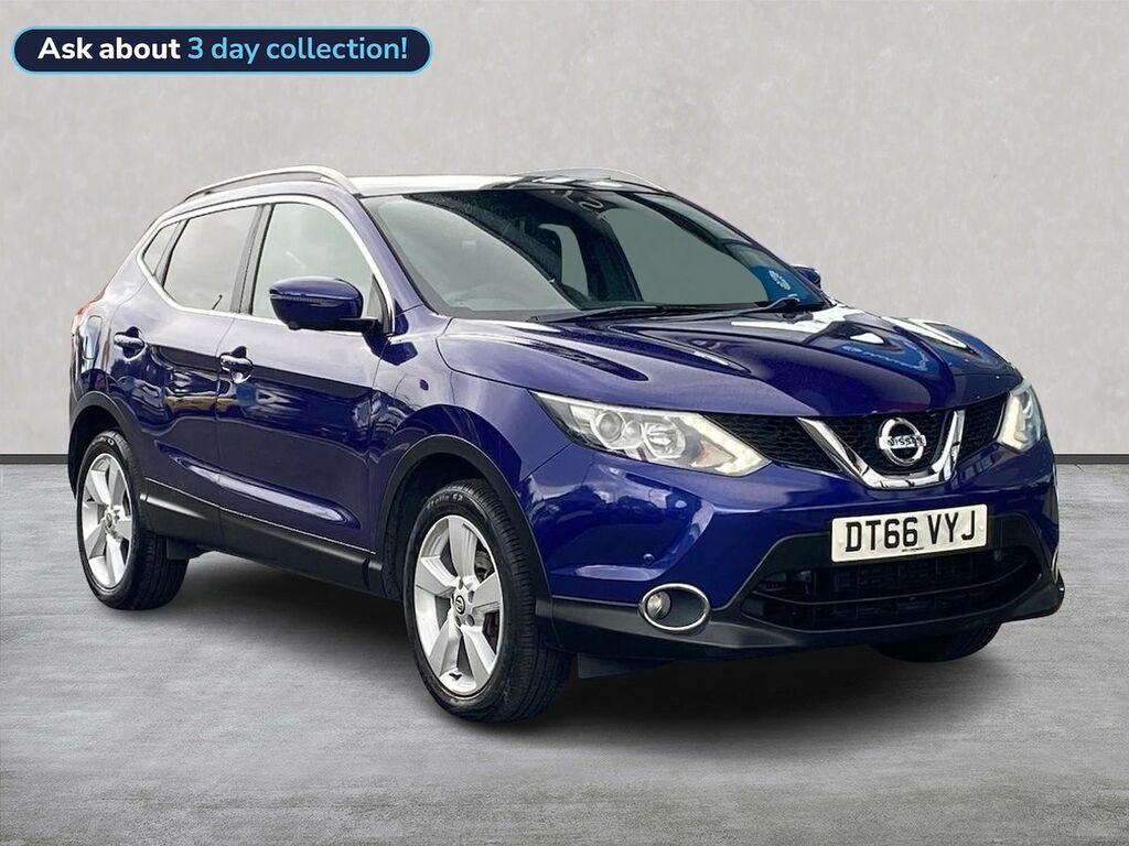 Nissan Qashqai 1.5 Dci N-vision Suv 2Wd Euro 6 Blue