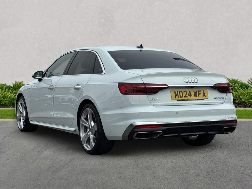 Audi A4 40 Tfsi 204 S Line S Tronic MD24WFA White #2
