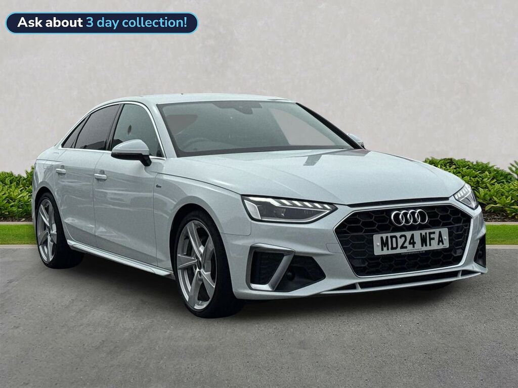 Audi A4 40 Tfsi 204 S Line S Tronic White