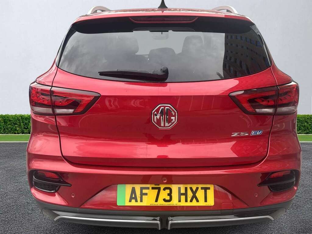 MG ZS 115Kw Trophy Connect Ev Long Range73kwh AF73HXT Red #4