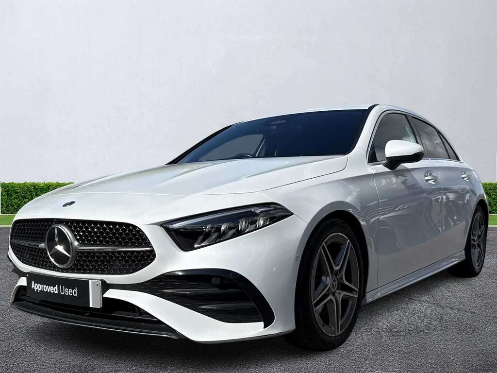 Mercedes-Benz A Class A200 Amg Line Executive GN73UHG White #3