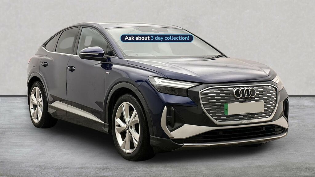 Audi Q4 E Tron 150Kw 40 82Kwh S Line ND23TWN Blue