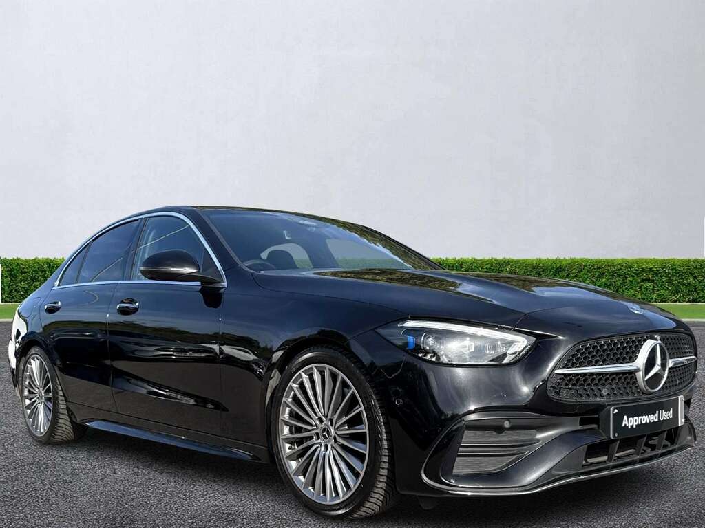 Mercedes-Benz C Class C220d Amg Line Premium 9G-tronic Black