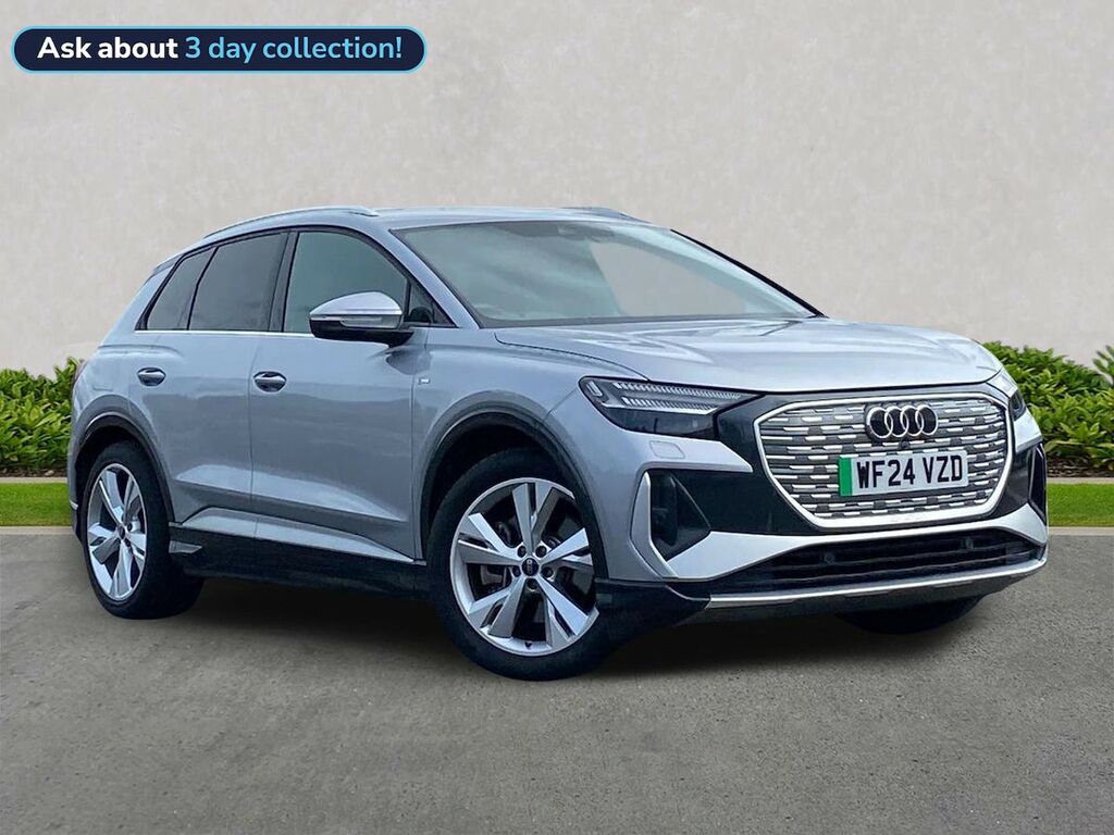 Audi Q4 E Tron 150Kw 40 82Kwh S Line Leathertech Pack Silver