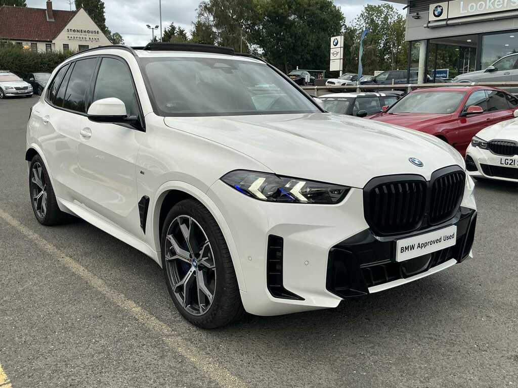 BMW X5 Xdrive50e M Sport White