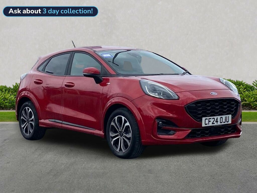 Ford Puma 1.0T Ecoboost Mhev St-line Suv Hybrid D Red