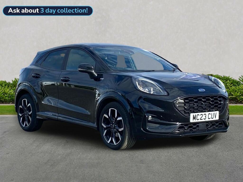 Ford Puma 1.0T Ecoboost Mhev St-line X Suv Hybrid Black