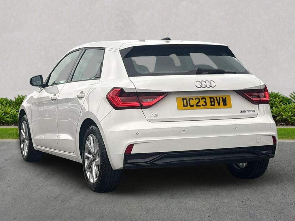 Audi A1 25 Tfsi Sport DC23BVW White #2