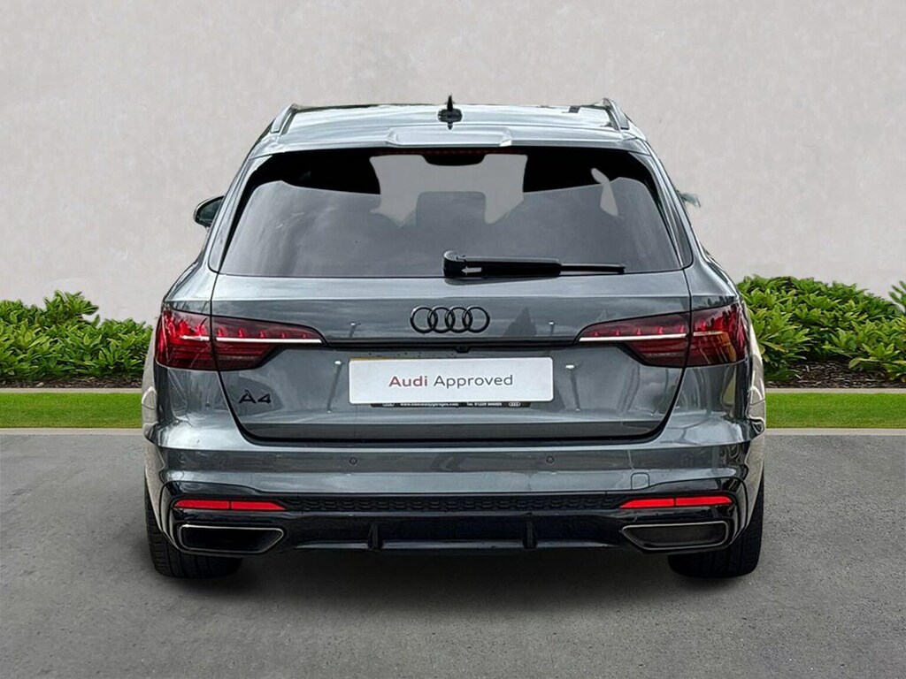 Audi A4 2.0 Tdi 35 Black Edition Estate S Troni Grey #4